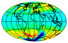 Ozone Field of 31 October 2003