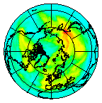 Ozone Field of 31 October 2003