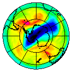 Ozone Field of 31 October 2003