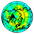 Ozone Field of 01 November 2003