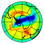 Ozone Field of 01 November 2003