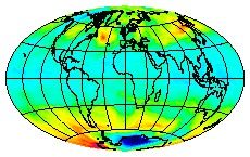 Ozone Field of 05 November 2003