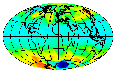 Ozone Field of 06 November 2003