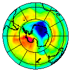 Ozone Field of 06 November 2003