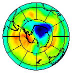 Ozone Field of 07 November 2003