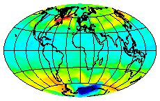 Ozone Field of 08 November 2003