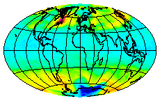 Ozone Field of 09 November 2003