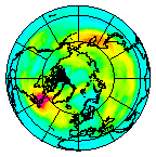 Ozone Field of 09 November 2003