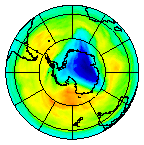 Ozone Field of 10 November 2003