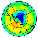 Ozone Field of 11 November 2003
