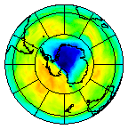 Ozone Field of 12 November 2003