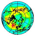 Ozone Field of 13 November 2003