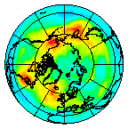 Ozone Field of 14 November 2003