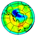 Ozone Field of 14 November 2003