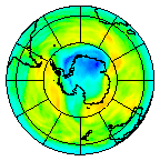 Ozone Field of 18 November 2003