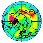 Ozone Field of 21 November 2003
