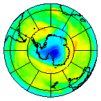 Ozone Field of 21 November 2003