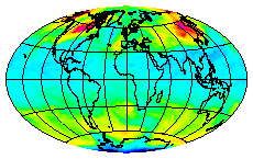 Ozone Field of 22 November 2003