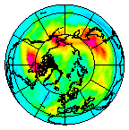 Ozone Field of 22 November 2003