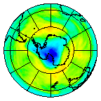 Ozone Field of 22 November 2003