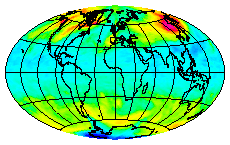 Ozone Field of 23 November 2003
