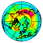 Ozone Field of 24 November 2003