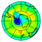 Ozone Field of 24 November 2003