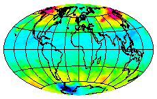 Ozone Field of 25 November 2003