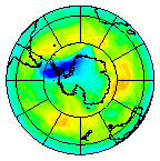 Ozone Field of 26 November 2003
