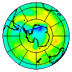 Ozone Field of 28 November 2003