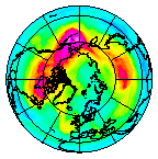 Ozone Field of 30 November 2003