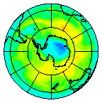 Ozone Field of 30 November 2003