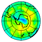 Ozone Field of 02 December 2003