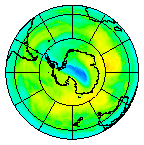 Ozone Field of 03 December 2003
