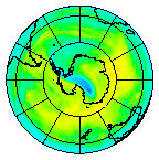 Ozone Field of 04 December 2003