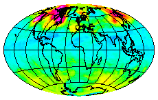 Ozone Field of 05 December 2003