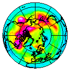 Ozone Field of 05 December 2003