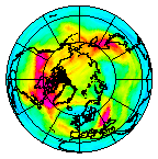 Ozone Field of 07 December 2003