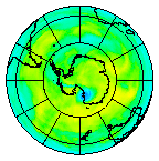 Ozone Field of 07 December 2003