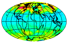 Ozone Field of 08 December 2003