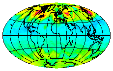 Ozone Field of 09 December 2003