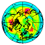 Ozone Field of 09 December 2003