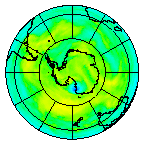 Ozone Field of 09 December 2003