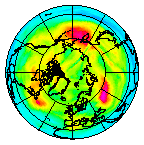 Ozone Field of 10 December 2003