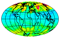 Ozone Field of 11 December 2003