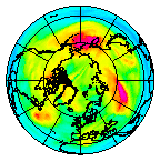Ozone Field of 11 December 2003