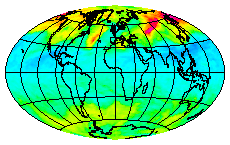 Ozone Field of 12 December 2003