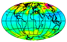 Ozone Field of 13 December 2003