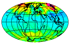 Ozone Field of 14 December 2003
