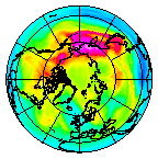 Ozone Field of 15 December 2003